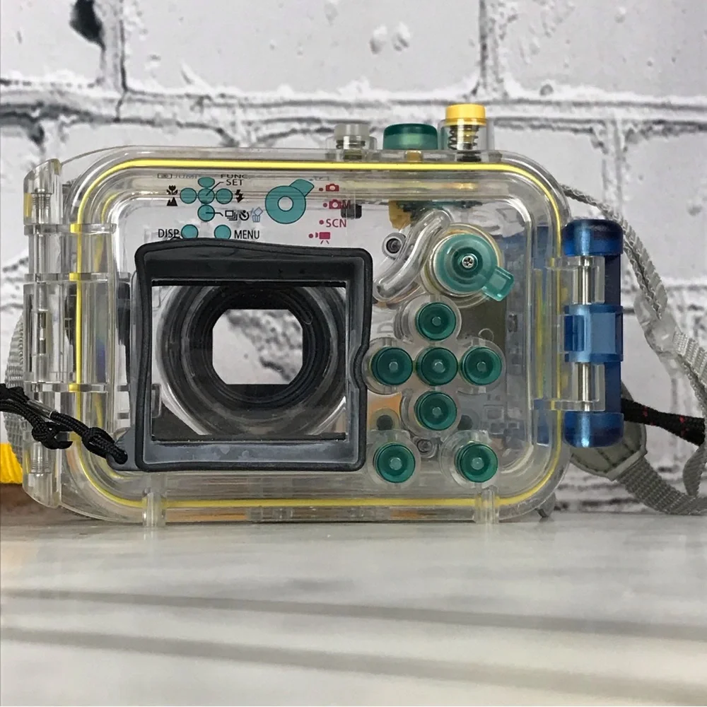 Canon WP-DC70 Waterproof Case 40M/130ft. See Through Underwater Camera Protector